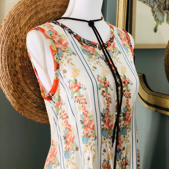 Aratta Silent Journey Peasant Dress - Picture 2 of 8